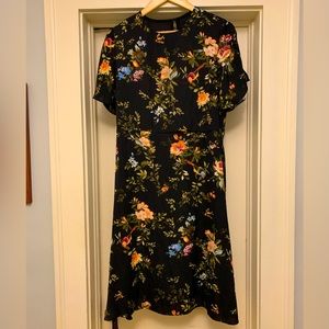 H&M floral midi dress